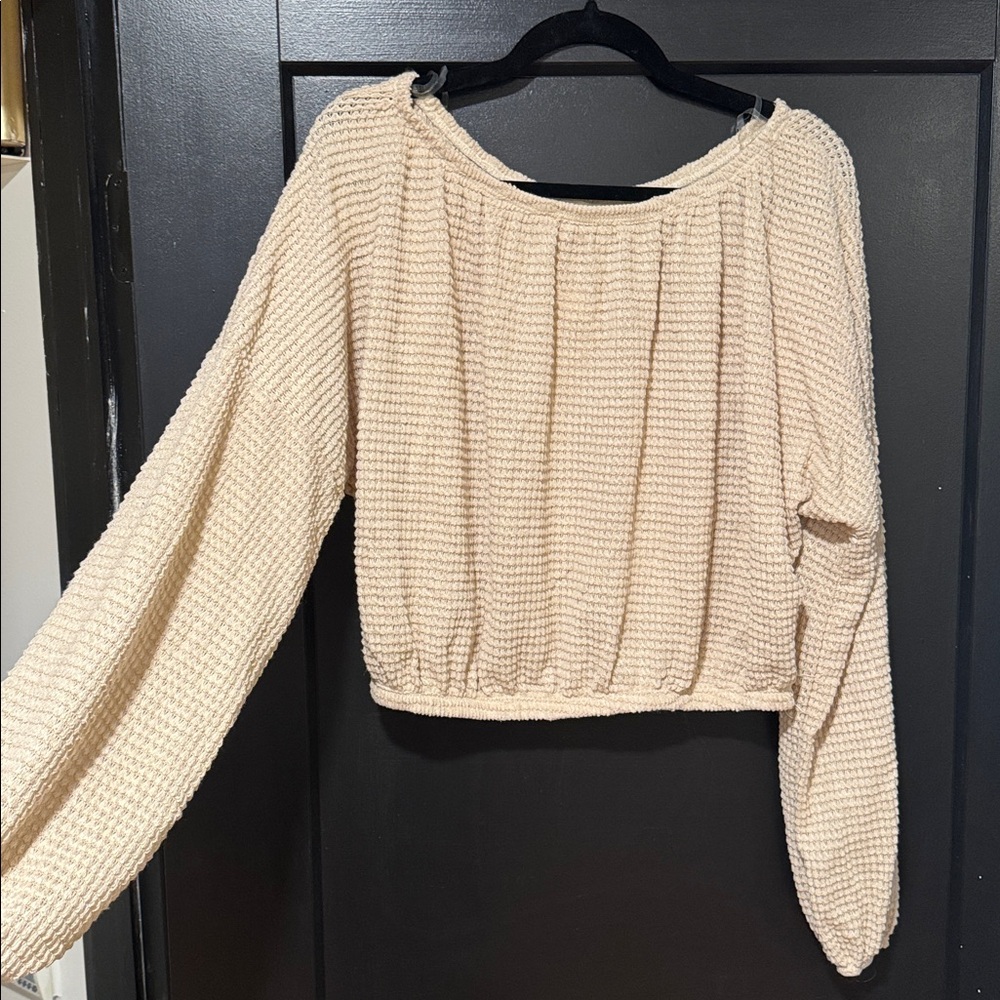 Long Sleeve Crop Top